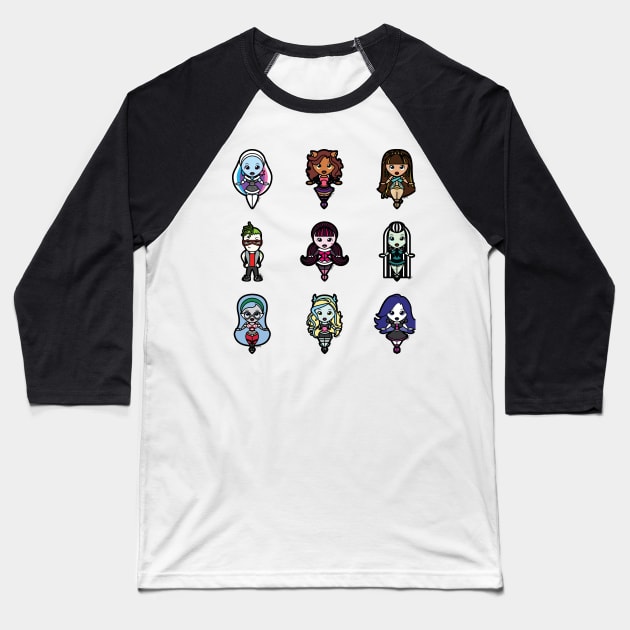 Monster High Tooniefied Baseball T-Shirt by Tooniefied